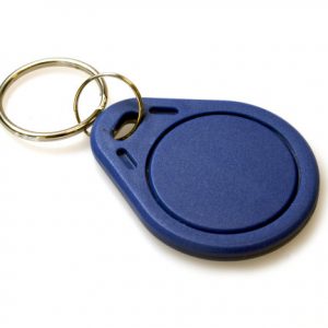 Fobs - Blue Proximity 125 KHZ PVC Read Only Key Fobs - Pack of 100 (PRX-FOB-100)