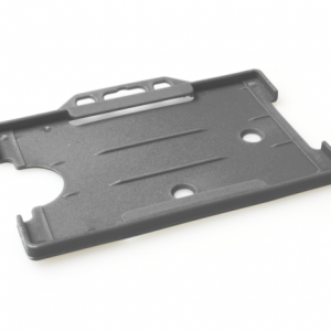 Card Holder – Grey open faced rigid card holders-Landscape-Packs of 100
